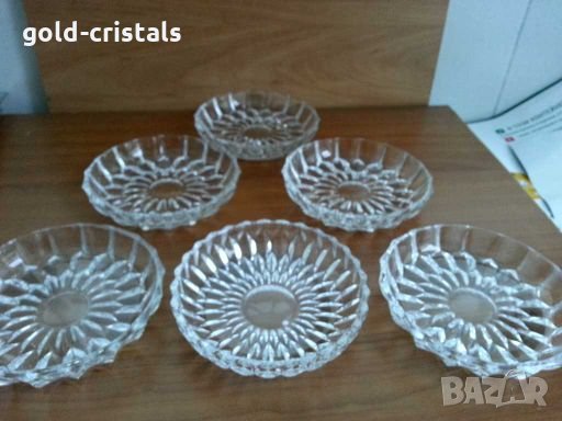 кристални чинии купички, снимка 3 - Антикварни и старинни предмети - 28992531