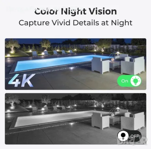 Reolink Go PT Ultra 4G - LTE камера за наблюдение със соларен панел, батерия, 360°  сим карта , снимка 10 - Други - 49503212