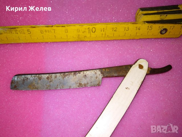 Старинен НЕМСКИ РЯДЪК КОЛЕКЦИОНЕРСКИ БРЪСНАЧ 43164, снимка 3 - Колекции - 44010410