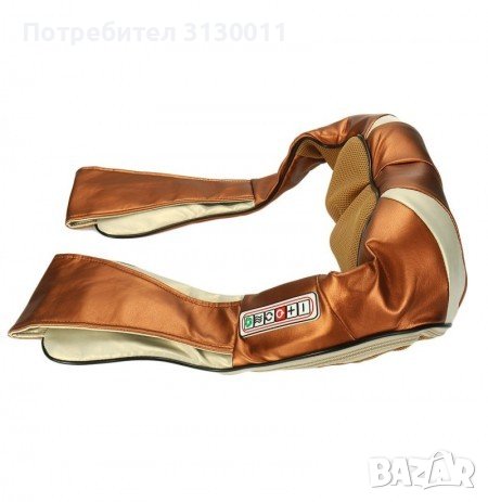 !!!█▬█ █ ▀█▀ Нови модели 2022 16 глави Черен,Сив и Меден Шиацу масажор-масаж с 6 копчета , снимка 7 - Масажори - 37000811