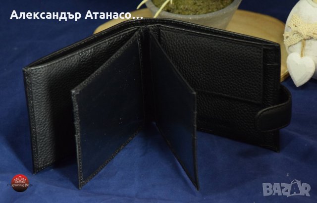 Персонализирано мъжко портмоне от италианска естествена кожа, снимка 4 - Портфейли, портмонета - 33484385