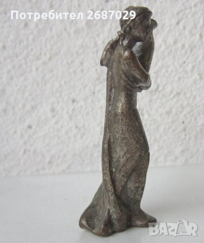 Фигура фигурки метал, изящна жена, жаба, бик, снимка 11 - Статуетки - 28974940