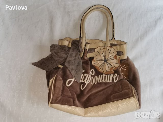 чанта марка Juicy Couture розова, снимка 1