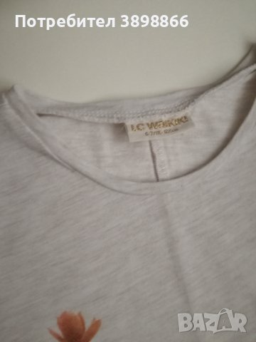 Блуза за момиче с дълъг ръкав - размер 116 - 122 см., снимка 2 - Детски Блузи и туники - 43342236