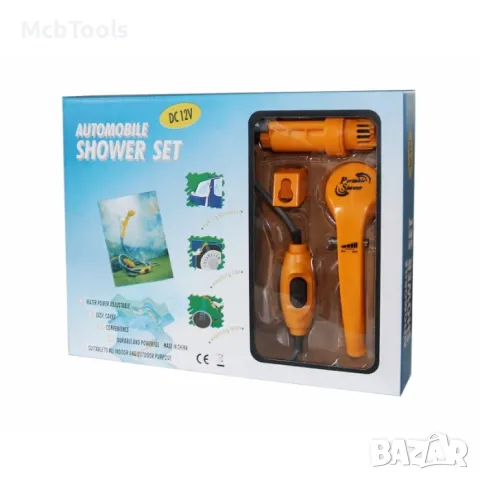 Портативен душ за къмпинг 12v, снимка 2 - Палатки - 47756141