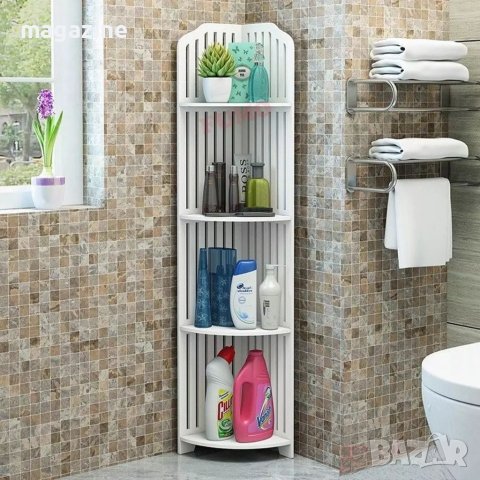 Водоустойчив ъглов шкаф за баня, кухня или хол, снимка 1 - Тоалетки - 40694837