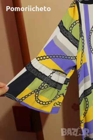 Нова рокля с етикет и дълъг ръкав, снимка 4 - Рокли - 47412413