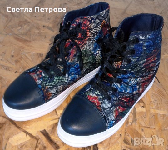 Два чифта дамски високи спортни обувки-40 номер, снимка 6 - Кецове - 28104500