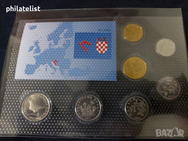 Комплектен сет - Хърватия , 7 монети, снимка 2 - Нумизматика и бонистика - 37783214