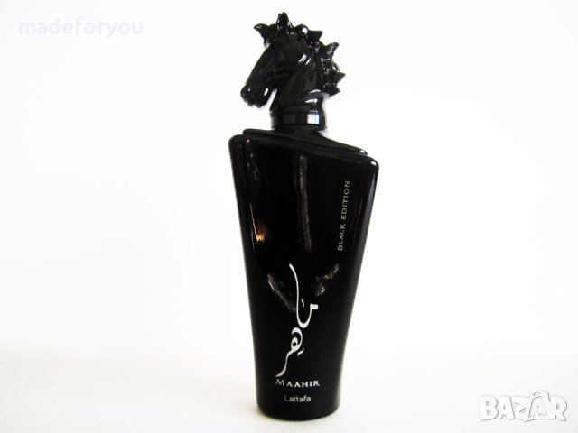 Отливки,отливка 5 или 10 мл, от мъжки оригинален парфюм  Lattafa - Maahir Black Edition EDP, снимка 1