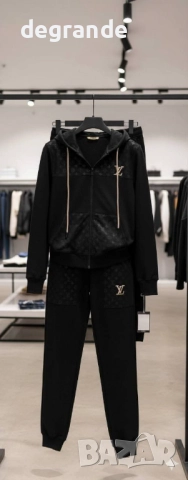НАМАЛЕН Черен Дамски екип Louis Vuitton, снимка 3 - Спортни екипи - 52668137
