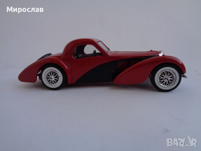 SOLIDO 1:43 BUGATTI 1939 РЕТРО МОДЕЛ КОЛИЧКА ИГРАЧКА, снимка 3 - Колекции - 44891947