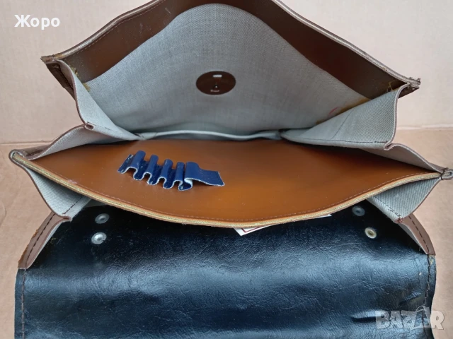 чанта бригадирска 70те НРБ ОТК ТПК началнически планшет, снимка 4 - Други ценни предмети - 50670817