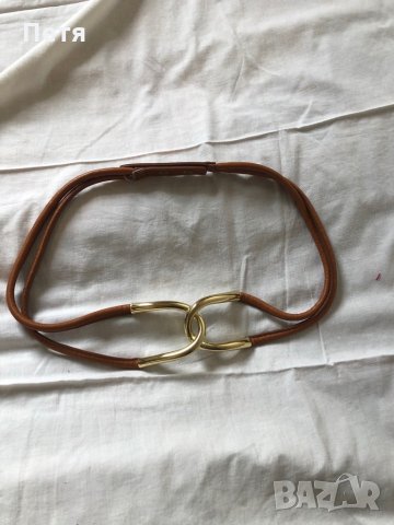 Дамски кафяв колан, снимка 1