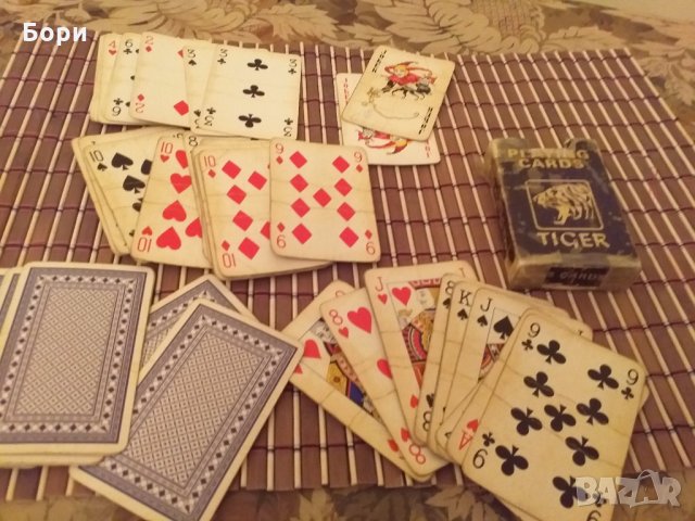 Карти TIGER, снимка 5 - Карти за игра - 28038564