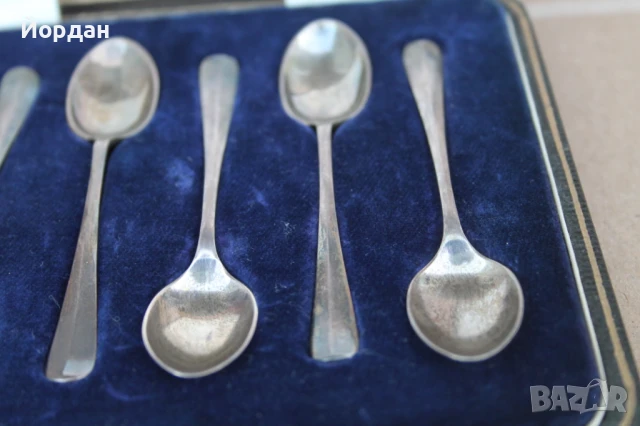 Сребърни лъжички за кафе/чай, снимка 3 - Други ценни предмети - 51251838