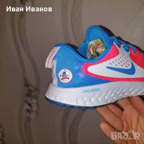 маратонки  NIKE LEGEND REACT HEAT CHK номер 35,5, снимка 12 - Маратонки - 43107382