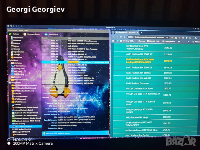 HP Victus 16 (Ryzen 7 7840HS / 32GB DDR5 / RTX 4060) 144hz като нов!, снимка 18 - Лаптопи за игри - 53578786