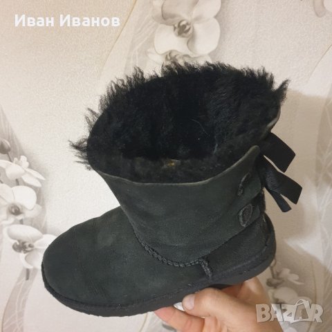 оригинални ботушки Ugg Australia Bailey Bow номер 31, снимка 7 - Бебешки боти и ботуши - 43148295