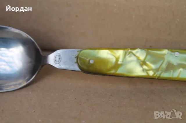 Туристическа лъжица П.Денев, снимка 3 - Антикварни и старинни предмети - 47621631