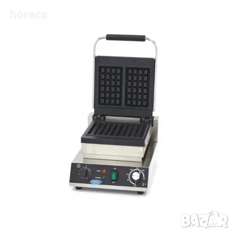 Гофретник - Белгийски Вафли - незалепващо покритие, термостат, таймер