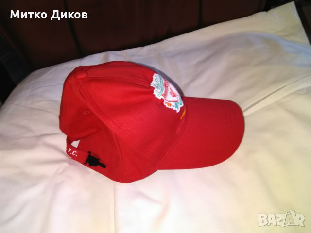 Ливърпул бейзболна шапка нова с плъзгач за толемина, снимка 2 - Футбол - 27847262