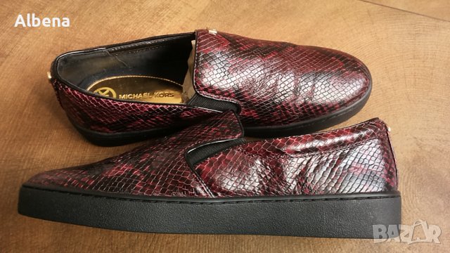 MICHAEL KORS Leather Women Shoes Размер EUR 38 дамски обувки 114-12-S, снимка 11 - Дамски ежедневни обувки - 37128234