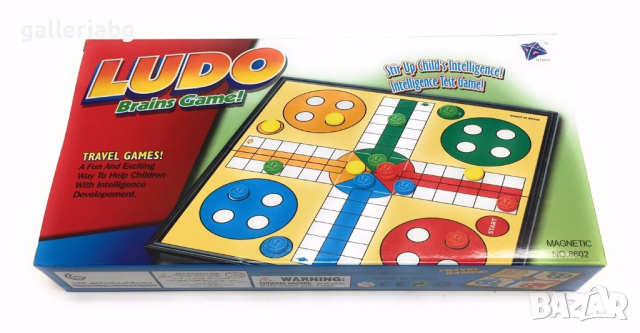 Магнитно Не се сърди човече Ludo, снимка 3 - Настолни игри - 44875413