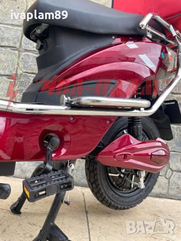 Електрически Скутер 2000W,60V,20aH+Управление като велосипед+ЛИЗИНГ+Документи за регистрация за 2025, снимка 12 - Мотоциклети и мототехника - 40679040