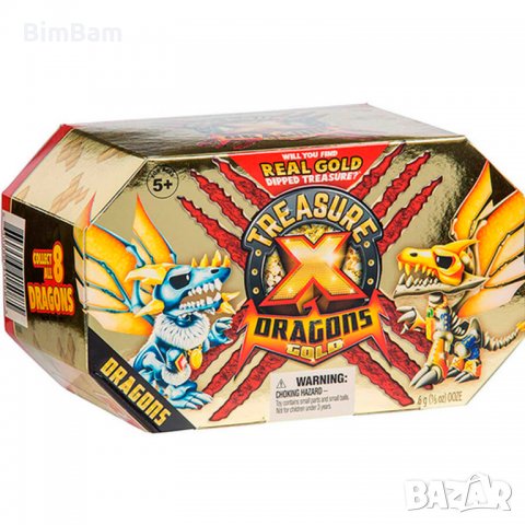 Забавна игра с изненада Treasure X Dragons Gold - Съкровище, снимка 1 - Образователни игри - 38238940