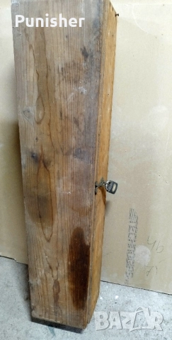 Стара дървена каса за ловно оръжие