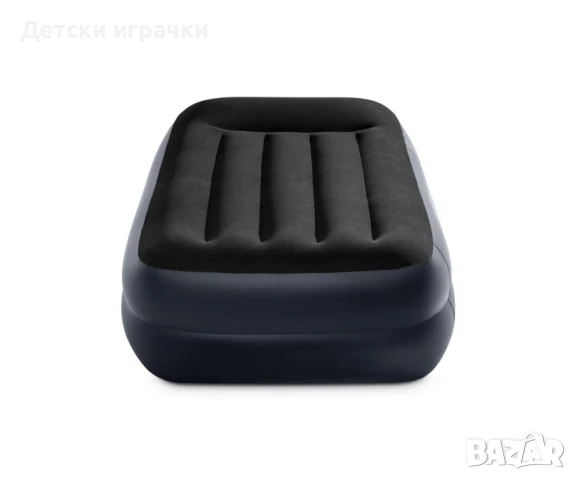 Надуваем матрак с помпа INTEX 99 х 191 х 42 см, Pillow Rest Raised, снимка 7 - Надуваеми легла - 51108149