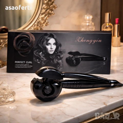 Автоматична маша за къдрене Zhengyin Perfect Curl – Керамична технология