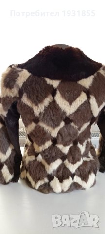 Яке от заешка кожа, снимка 2 - Якета - 43308999