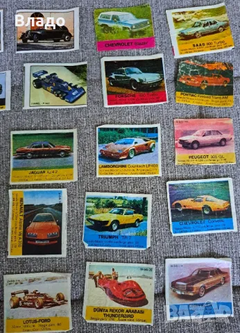 Стари картинки от дъвки , снимка 3 - Колекции - 48339041