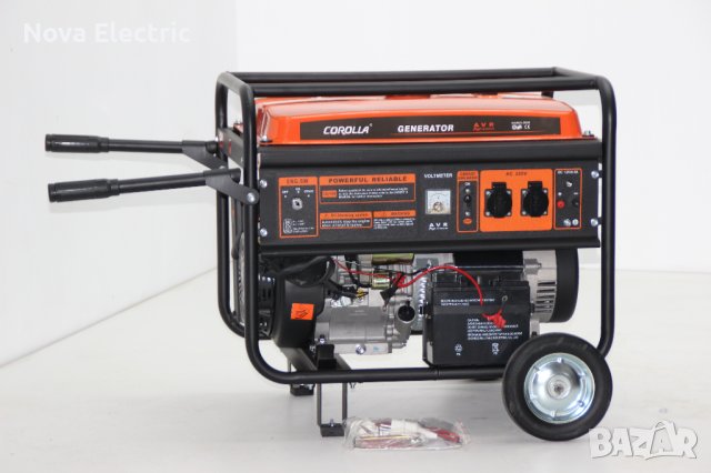 Генератор За Ток COROLA 5.5KW Монофазен С ЕЛ. СТАРТ