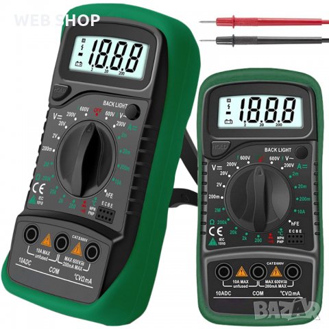Универсален цифров мултиметър със Зумер , снимка 1