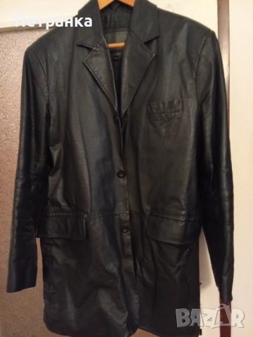 На вашето внимание - ново кожено ИТАЛИАНСКО сако