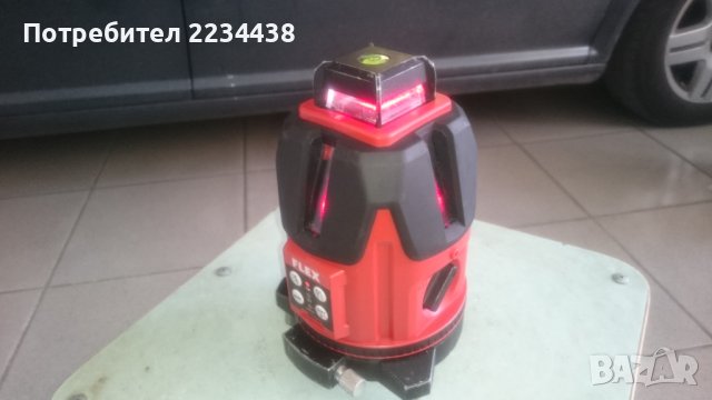 Лазерен нивелир FLEX, снимка 7 - Винтоверти - 37835414