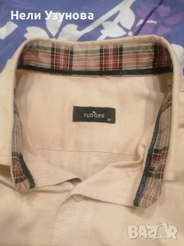 Мъжка риза с дълъг ръкав Tudors, снимка 4 - Ризи - 47509531