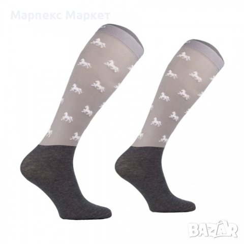 Микрофибърни чорапи за езда - Horse, снимка 2 - Други спортове - 42937453