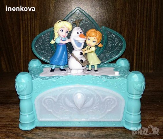 Музикална кутийка за бижута  Замръзналото кралство Елза, Анна и Олаф 68лв., снимка 11 - Други - 28812665