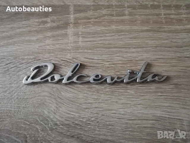 сребриста емблема Fiat Dolcevita , снимка 4 - Аксесоари и консумативи - 50518819