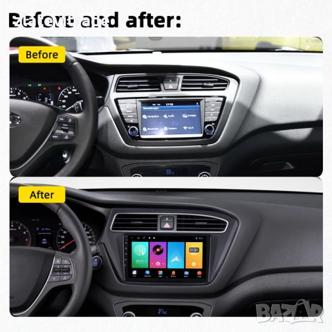 HYUNDAI I20 2018-2019 - 9'' АНДРОИД НАВИГАЦИЯ, 8838, снимка 2 - Навигация за кола - 38052286