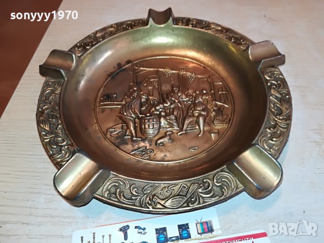 ЖЕСТОК ГОЛЯМ ПЕПЕЛНИК ОТ ШВЕЦИЯ 1311221124, снимка 6 - Антикварни и старинни предмети - 38654595