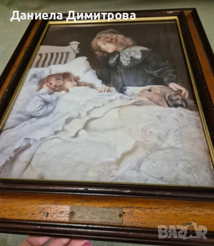 Картина принт озаглавена "Събуди се, Коледа е!", снимка 2 - Картини - 51028460