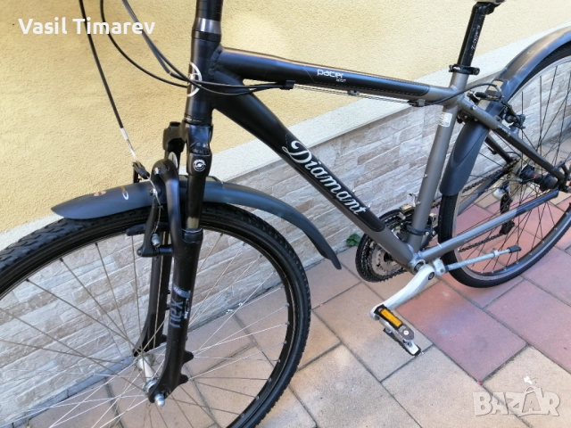 Немски алуминиев велосипед Diamant 28* pacer Sport , снимка 7 - Велосипеди - 51622057