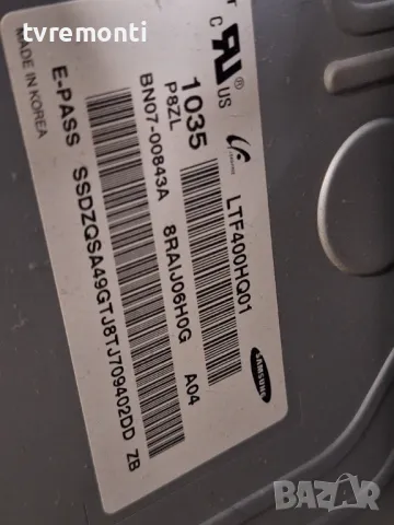 T-CON LJ94-03866B 2010_R240S_MB4_1.0 for Samsung LE40C750R2W for 40inc DISPLAY LTF400HQ01, снимка 4 - Части и Платки - 48262826