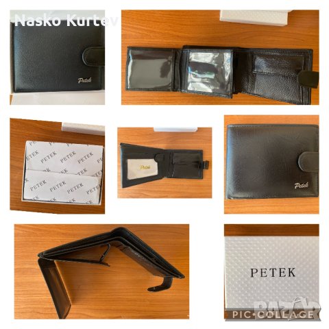 Мъжки портмонета PETEK, Basie и Pierre Cardin, снимка 7 - Портфейли, портмонета - 44083568