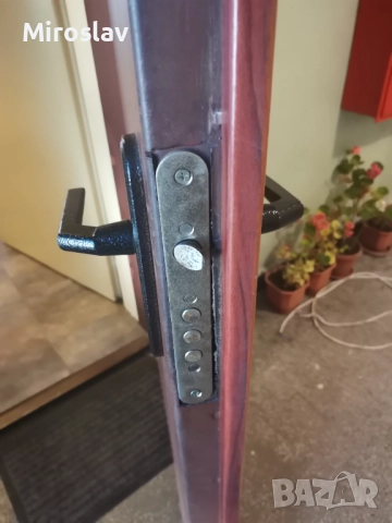 Масивна метална врата за монтаж върху дървена каса – 195.5/81.5 см, снимка 8 - Входни врати - 52971773